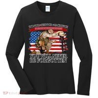 Honor Service Sacrifice You Will Never Be Forgotten Women's Long Sleeve Shirt thumb 0