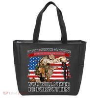Honor Service Sacrifice You Will Never Be Forgotten Tote Bag thumb 0