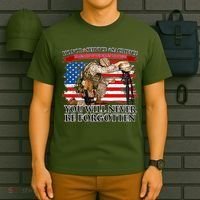 Honor Service Sacrifice You Will Never Be Forgotten T-Shirt thumb 6