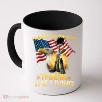 Honor The Fallen Thank The Living Coffee Mug thumb 0