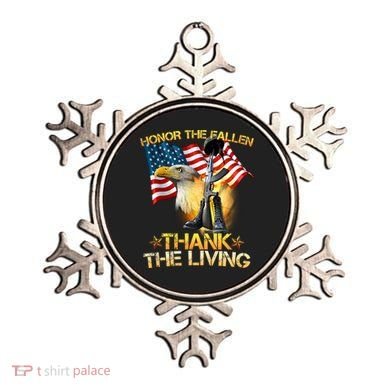 Honor The Fallen Thank The Living Ornament