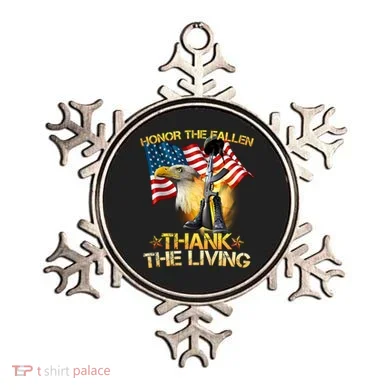Honor The Fallen Thank The Living Ornament
