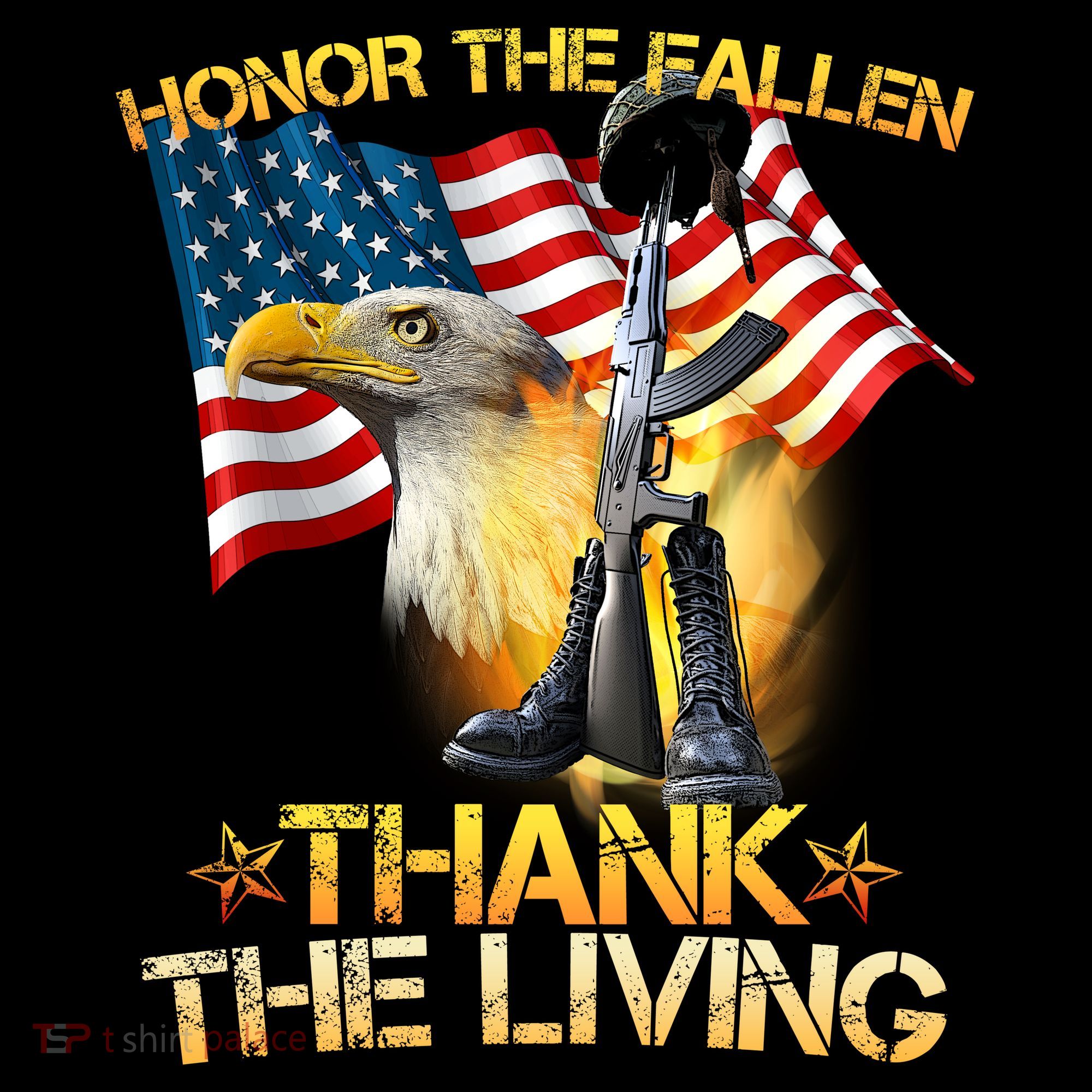 Honor The Fallen Thank The Living Ornament