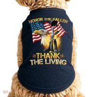 Honor The Fallen Thank The Living Doggie Tank thumb 0