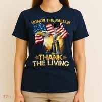 Honor The Fallen Thank The Living T-Shirt thumb 4