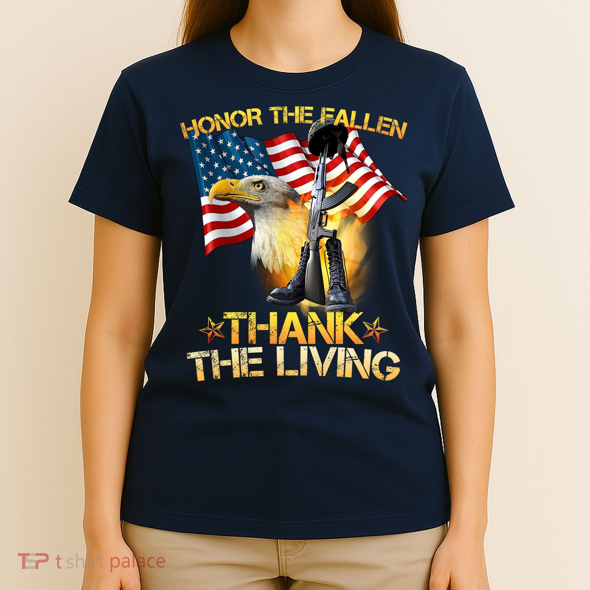 Honor The Fallen Thank The Living T-Shirt