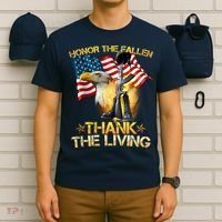 Honor The Fallen Thank The Living T-Shirt thumb 6