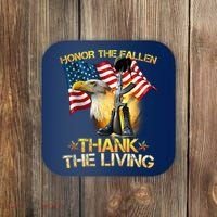 Honor The Fallen Thank The Living Coaster thumb 0