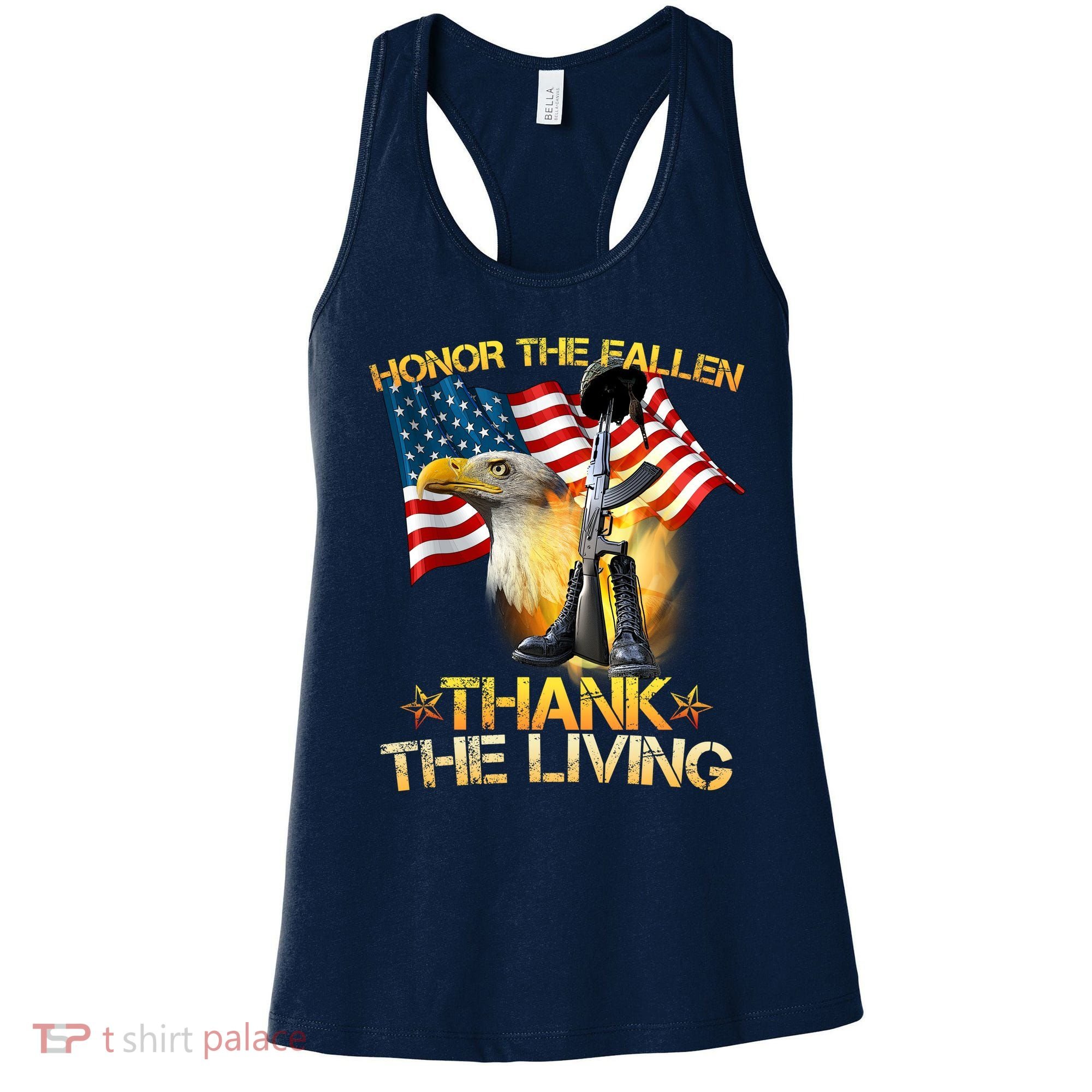 Honor The Fallen Thank The Living Women's Tank Top