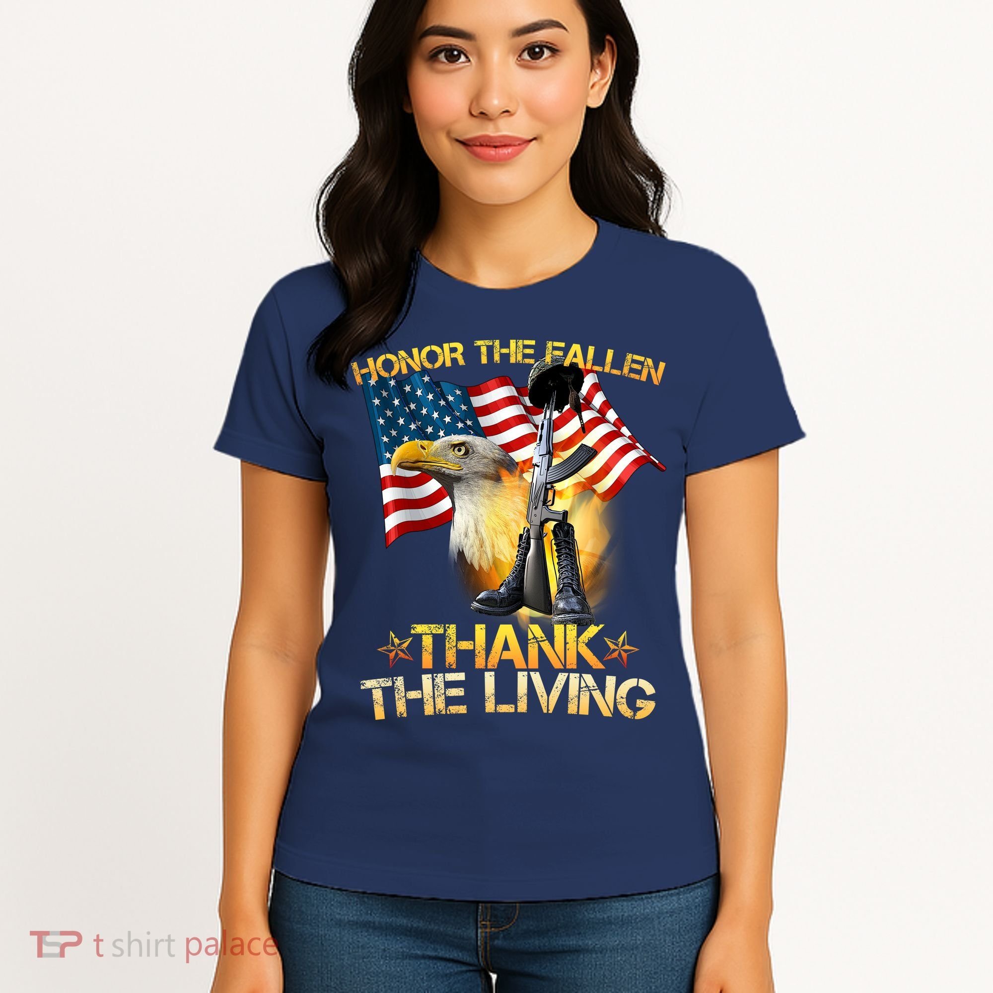 Honor The Fallen Thank The Living Women's T-Shirt
