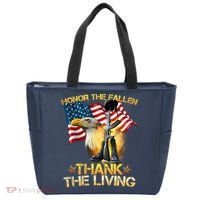 Honor The Fallen Thank The Living Tote Bag thumb 0