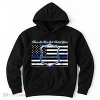 Honor The Lives That Protect Yours Blue Lives Matter Hoodie thumb 0