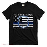 Honor The Lives That Protect Yours Blue Lives Matter T-Shirt thumb 0