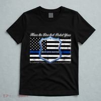 Honor The Lives That Protect Yours Blue Lives Matter T-Shirt thumb 5