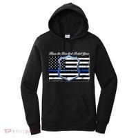 Honor The Lives That Protect Yours Blue Lives Matter Women's Hoodie thumb 0