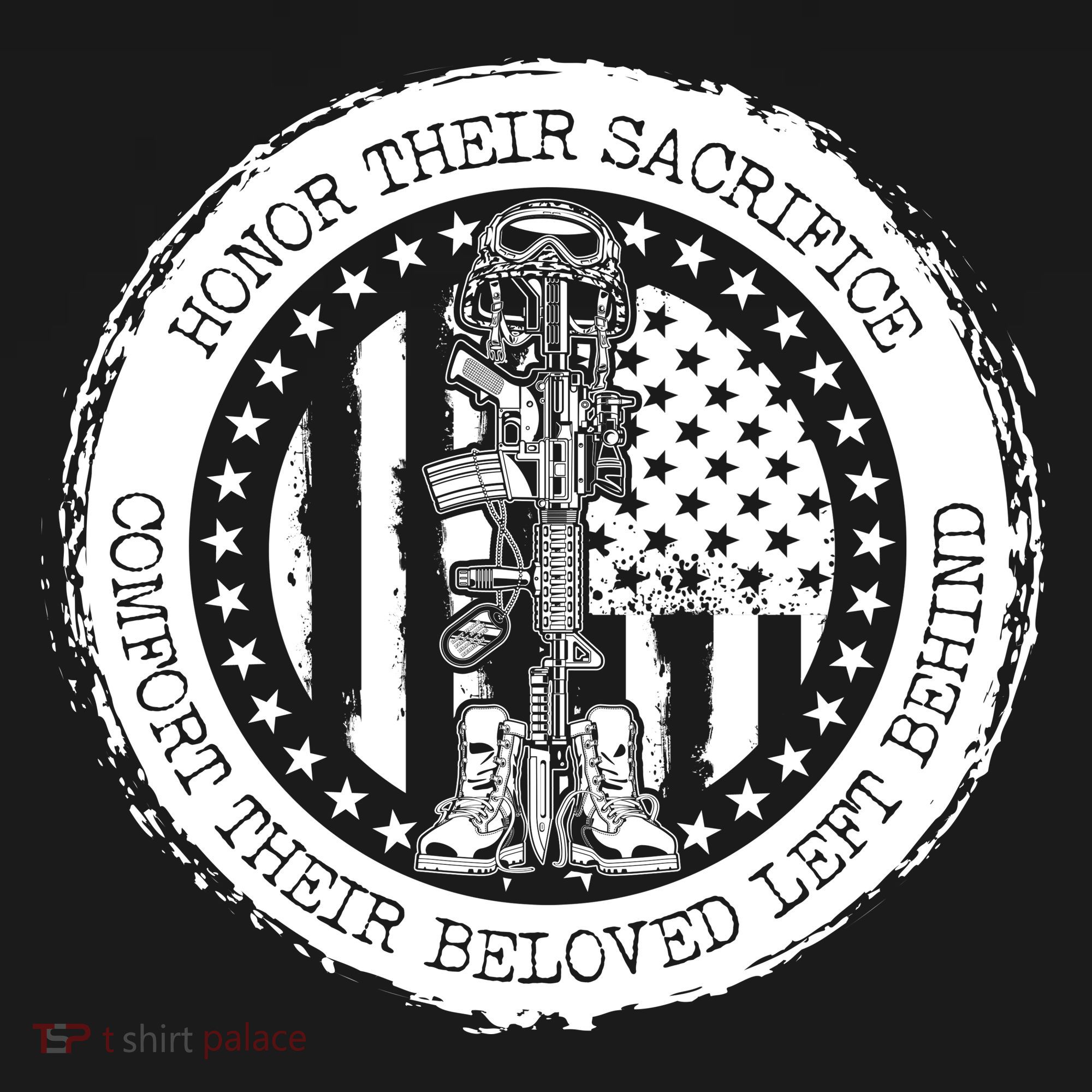 Honor Their Sacrifice Comfort Their Beloved Left Behind Sweatshirt