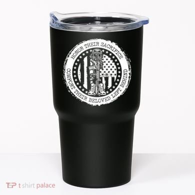 Honor Their Sacrifice Comfort Their Beloved Left Behind Tumbler