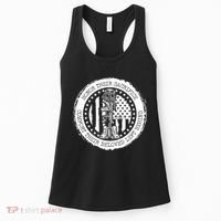 Honor Their Sacrifice Comfort Their Beloved Left Behind Women's Tank Top thumb 0
