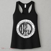 Honor Their Sacrifice Comfort Their Beloved Left Behind Women's Tank Top thumb 3