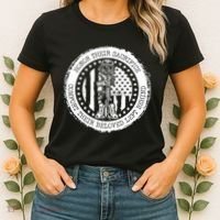Honor Their Sacrifice Comfort Their Beloved Left Behind Women's T-Shirt thumb 2