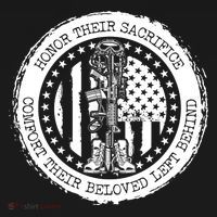 Honor Their Sacrifice Comfort Their Beloved Left Behind Women's T-Shirt thumb 6