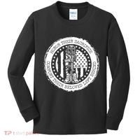 Honor Their Sacrifice Comfort Their Beloved Left Behind Kids Long Sleeve Shirt thumb 0