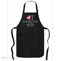 Heart OT Occupational Therapy Funny Therapist Assistant Apron thumb 0