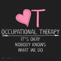 Heart OT Occupational Therapy Funny Therapist Assistant Beanie thumb 2