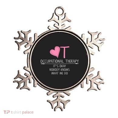 Heart OT Occupational Therapy Funny Therapist Assistant Ornament