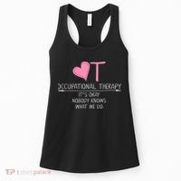 Heart OT Occupational Therapy Funny Therapist Assistant Women's Tank Top thumb 0