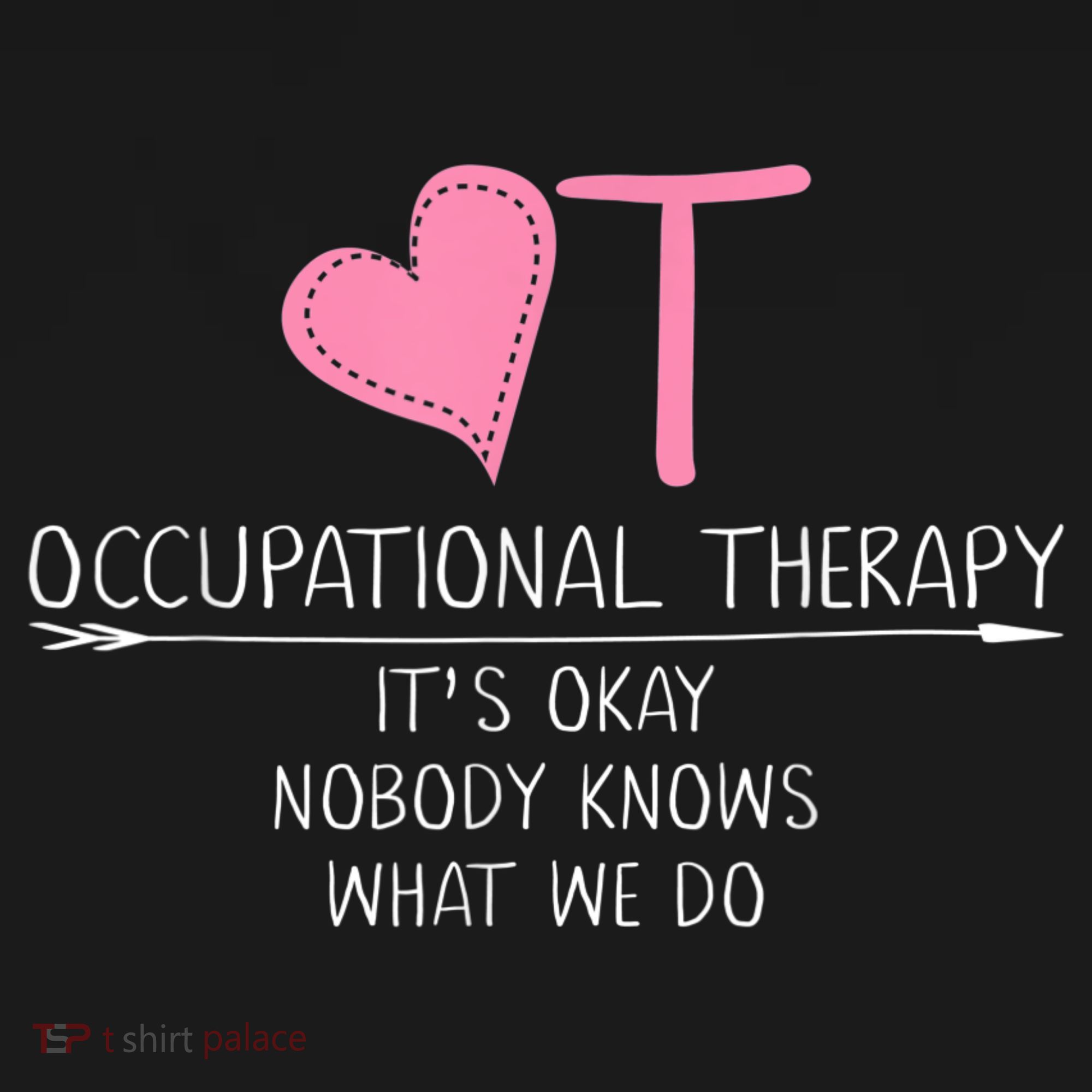 Heart OT Occupational Therapy Funny Therapist Assistant Baby Bodysuit