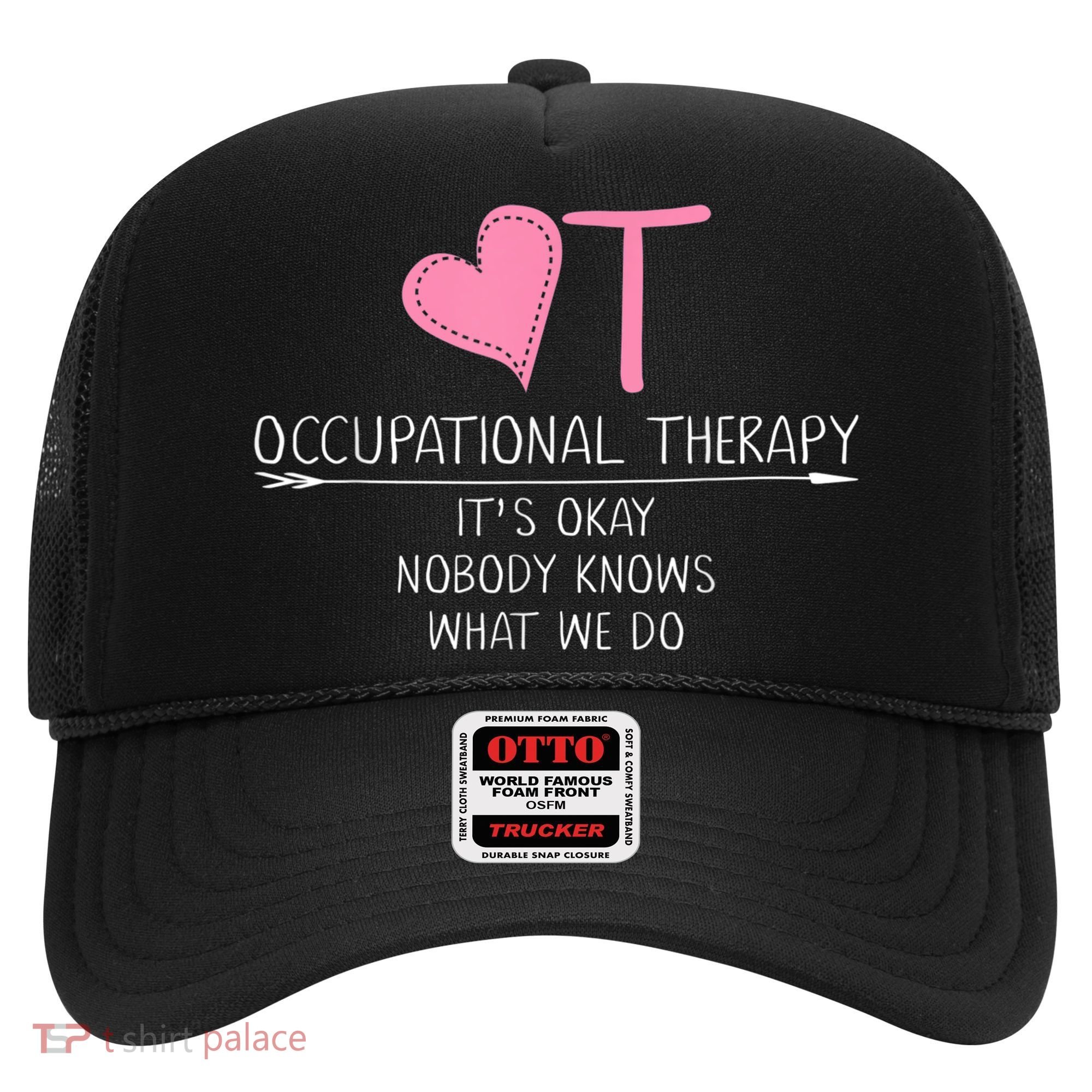 Heart OT Occupational Therapy Funny Therapist Assistant Hat