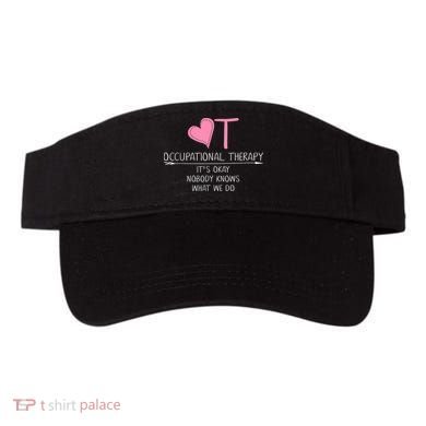 Heart OT Occupational Therapy Funny Therapist Assistant Visor