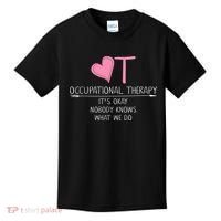Heart OT Occupational Therapy Funny Therapist Assistant Kids T-Shirt thumb 0