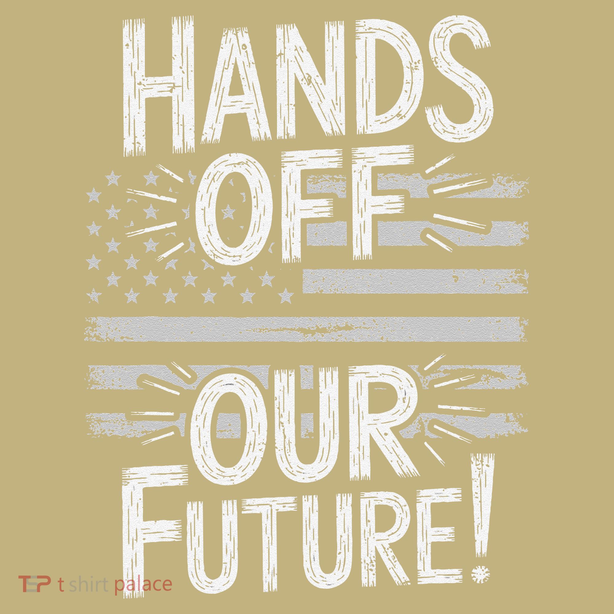 Hands Off Our Future Pro Democracy Anti MAGA Anti Oligarchy Polo