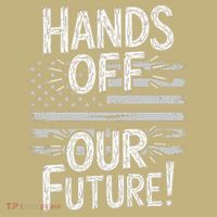Hands Off Our Future Pro Democracy Anti MAGA Anti Oligarchy Mousepad thumb 1