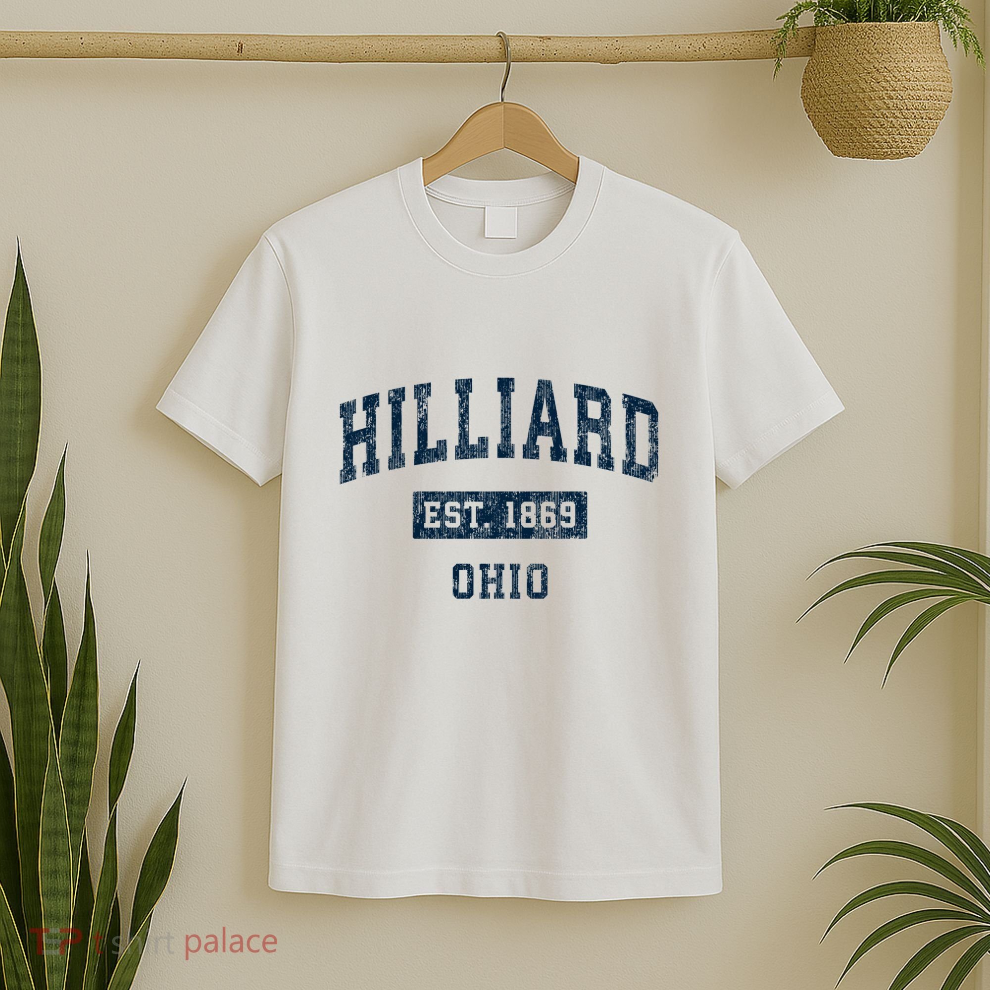 Hilliard Ohio Oh Vintage Sports T-Shirt