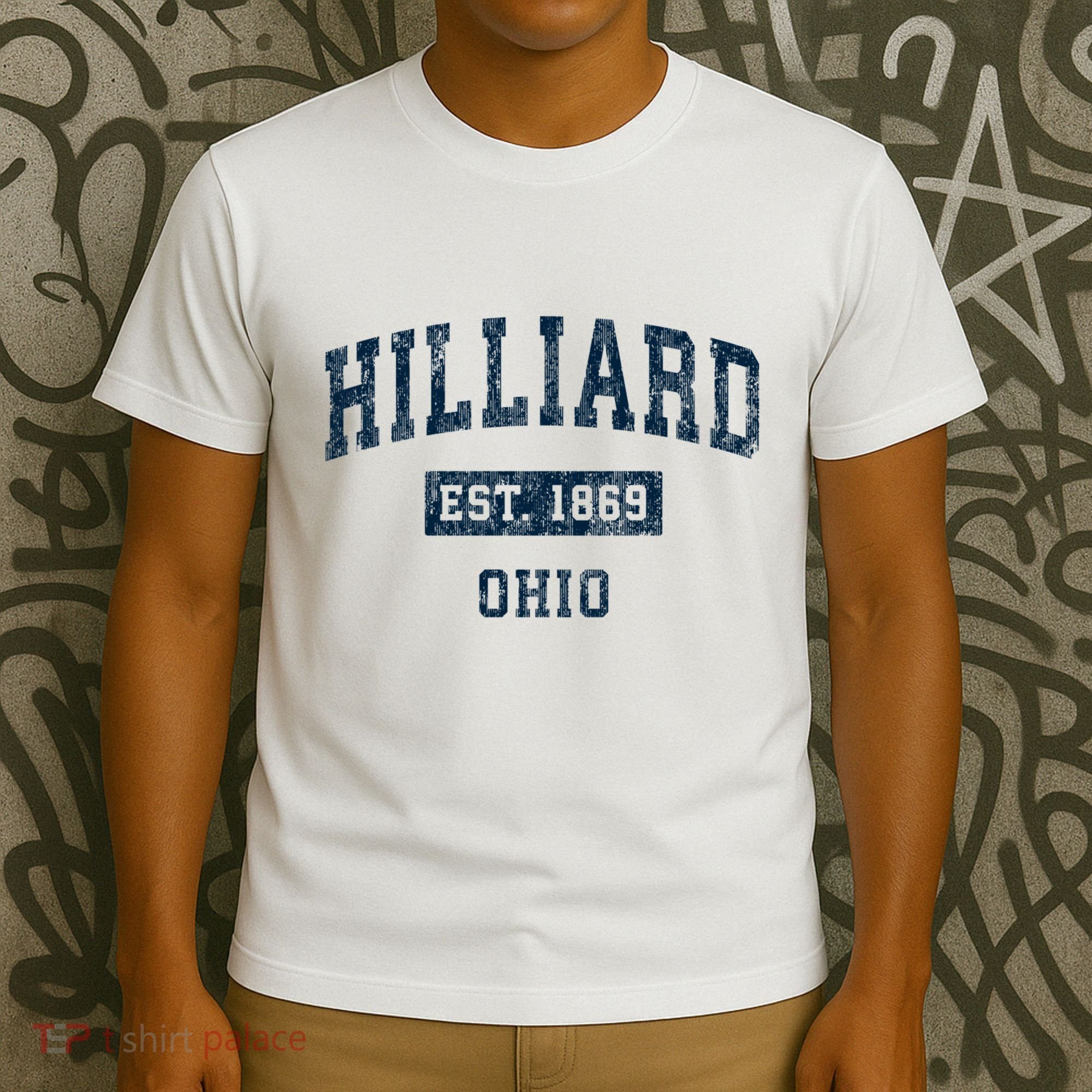 Hilliard Ohio Oh Vintage Sports T-Shirt