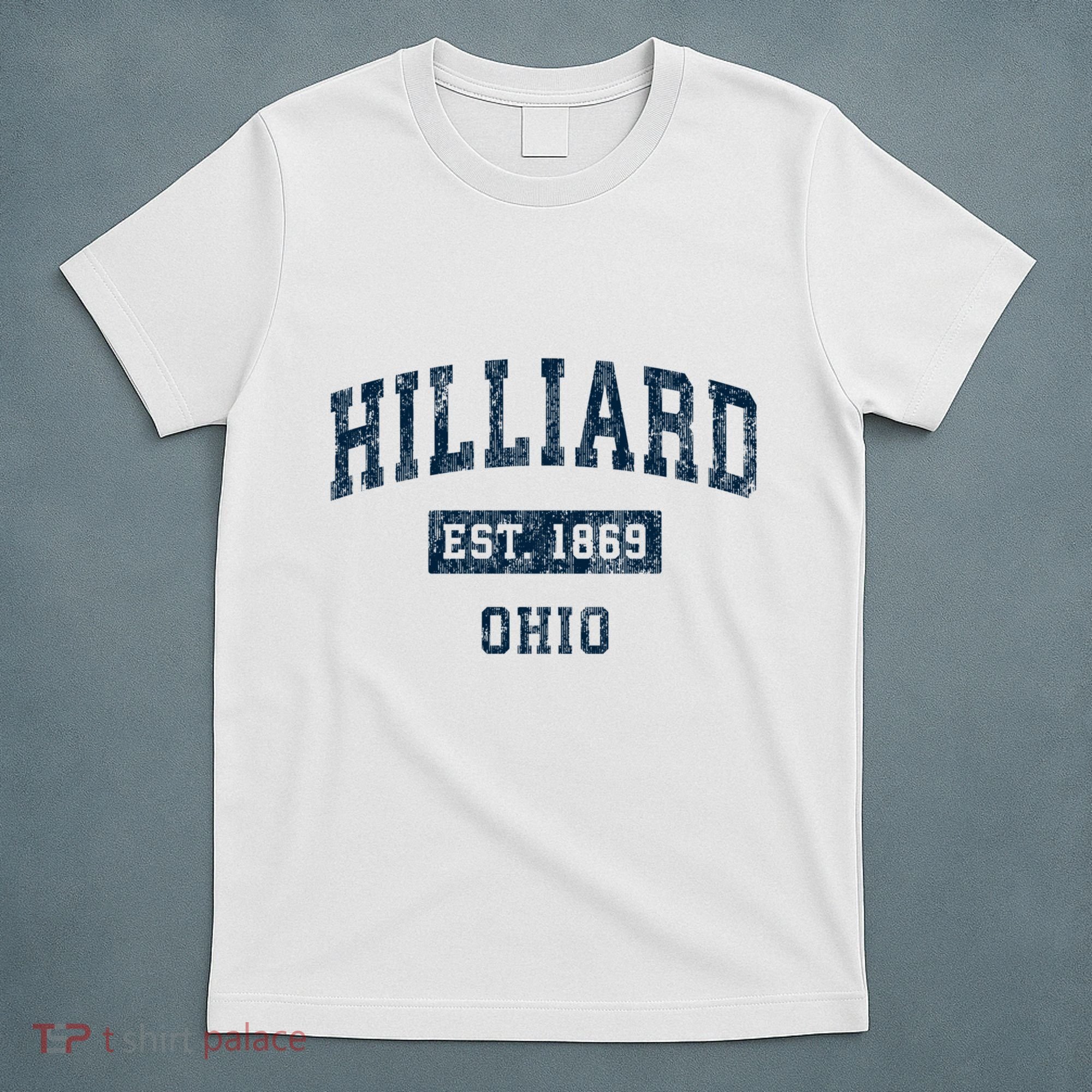 Hilliard Ohio Oh Vintage Sports T-Shirt