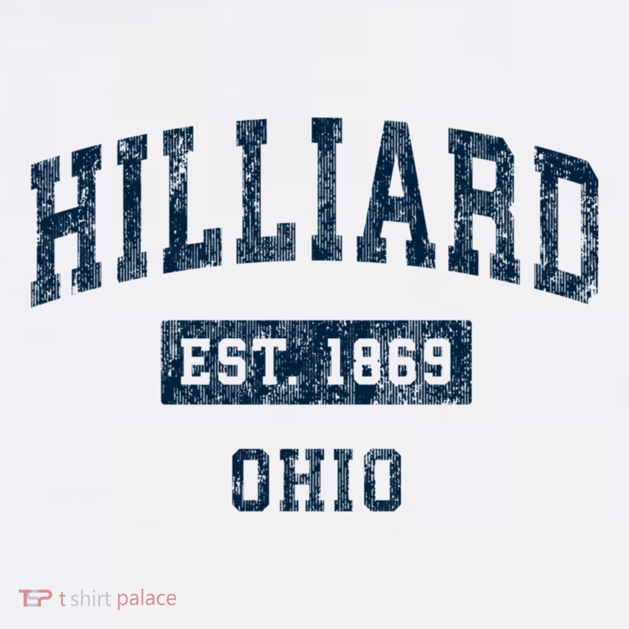Hilliard Ohio Oh Vintage Sports T-Shirt