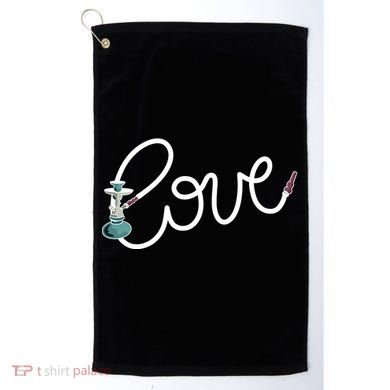 Hookah Love Golf Towel