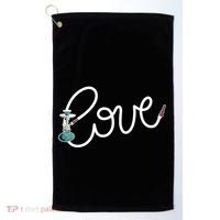 Hookah Love Golf Towel thumb 0