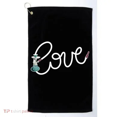 Hookah Love Golf Towel