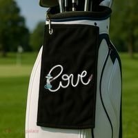 Hookah Love Golf Towel thumb 2