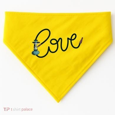 Hookah Love USA-Made Doggie Bandana