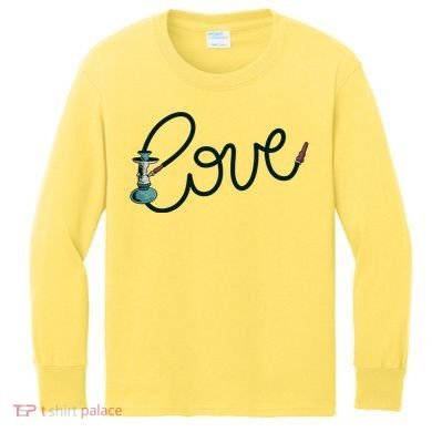 Hookah Love Kids Long Sleeve Shirt