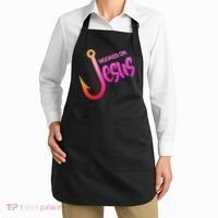 Hooked On Jesus Fish Hook Apron thumb 2