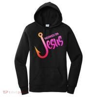 Hooked On Jesus Fish Hook Women's Hoodie thumb 0