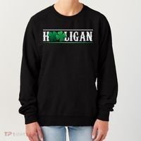 Hooligan Irish Clover St. Patrick's Day Women's Sweatshirt thumb 0