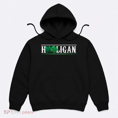 Hooligan Irish Clover St. Patrick's Day Hoodie